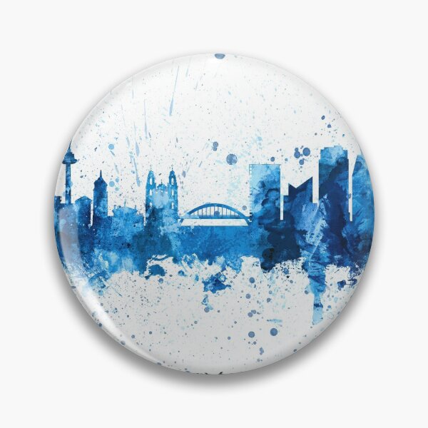 Item preview, Vilnius Lithuania Skyline designed and sold by ArtPrints.