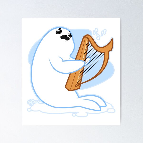 Item preview, Baby Harp Seal designed and sold by Kendraw.