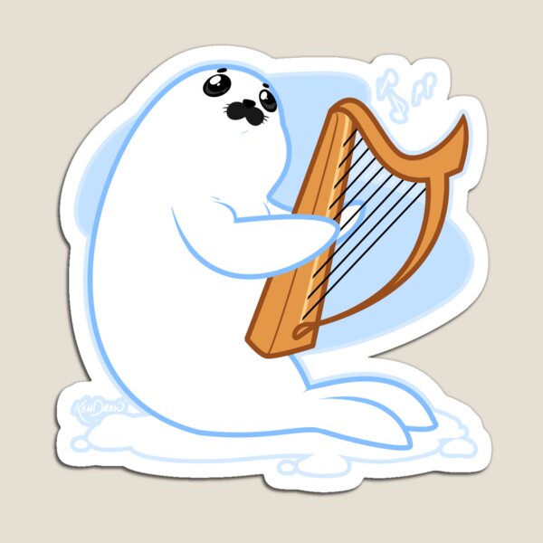 Item preview, Baby Harp Seal designed and sold by Kendraw.