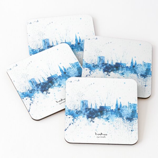 Item preview, Dundee Scotland Skyline designed and sold by ArtPrints.