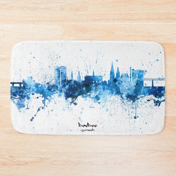 Item preview, Dundee Scotland Skyline designed and sold by ArtPrints.