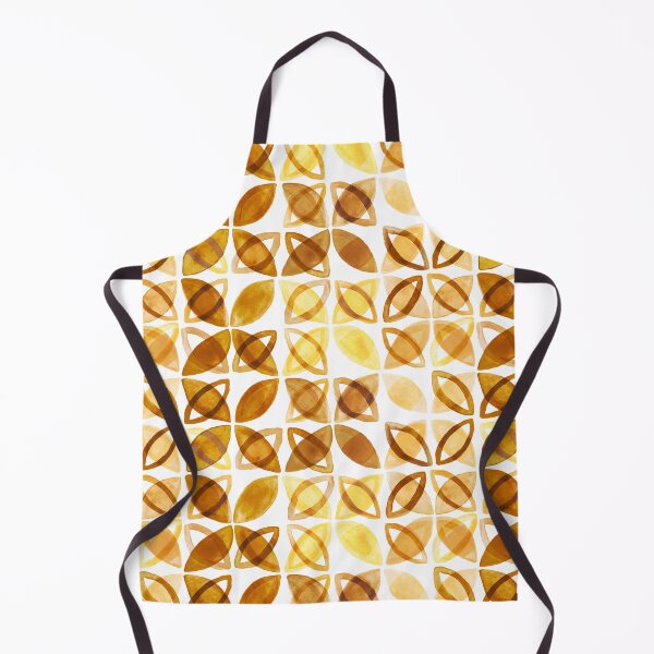 Item preview, 70's Watercolor Pattern - Mustard designed and sold by TigaTiga.