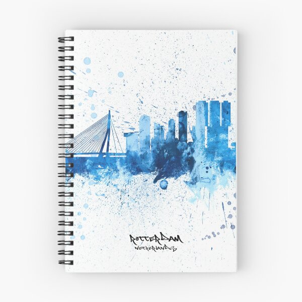 Item preview, Rotterdam The Netherlands Skyline designed and sold by ArtPrints.