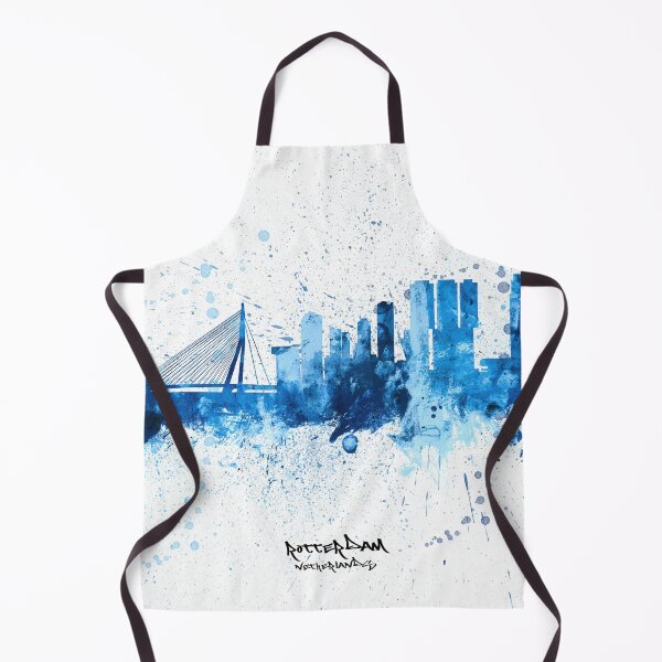 Item preview, Rotterdam The Netherlands Skyline designed and sold by ArtPrints.