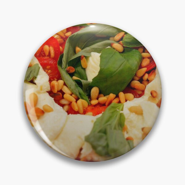 Artikelvorschau, Dreifarbiger Salat - Mozzarella, Tomate und Basilikum entworfen und verkauft von PhotoCDesign.