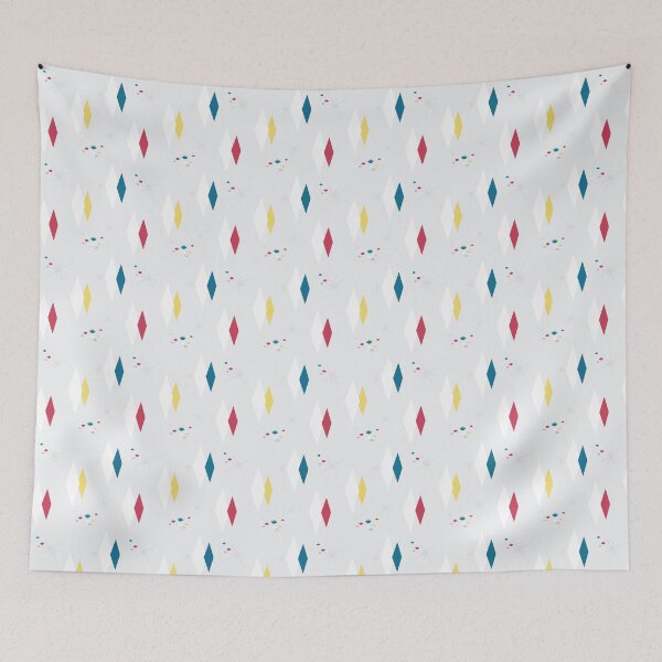 Item preview, Splendette Mid Century Diamonds Primary Grey designed and sold by Splendette.
