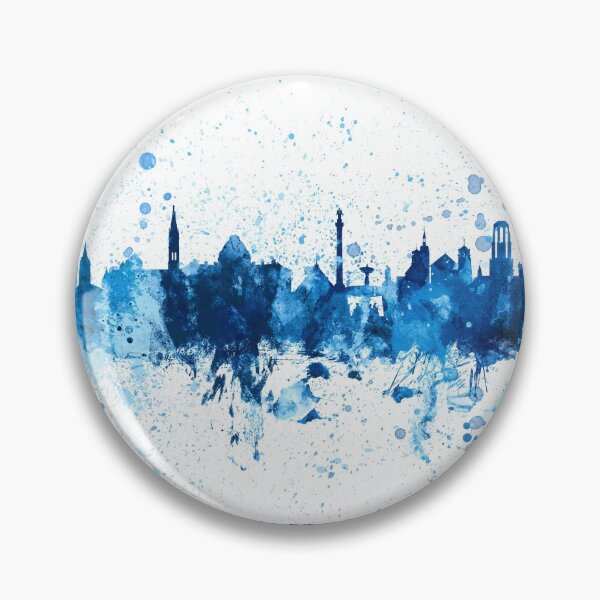 Artikelvorschau, Stuttgart Germany Skyline entworfen und verkauft von ArtPrints.