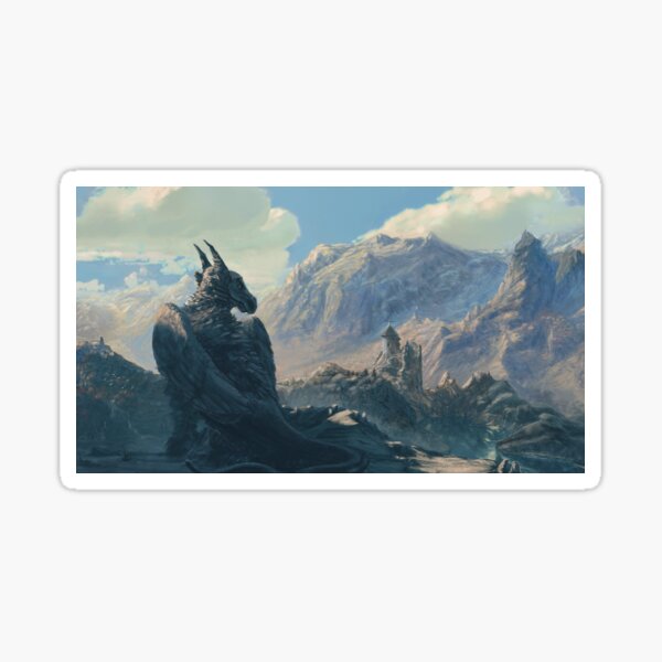 The Grigon of the mountains Sticker