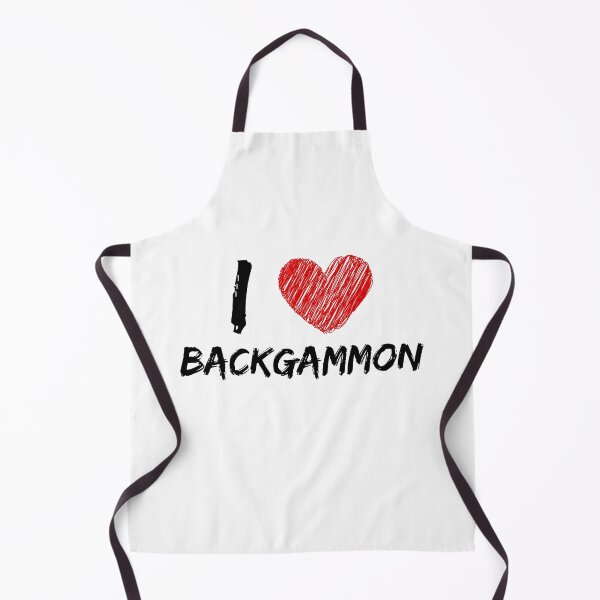 Item preview, I Love Backgammon designed and sold by Design-Co.