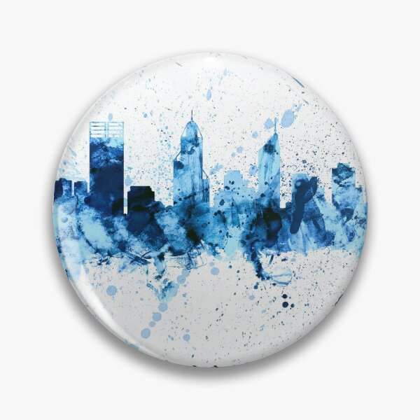 Aperçu de l'œuvre Perth Australia Skyline créée et vendue par ArtPrints.
