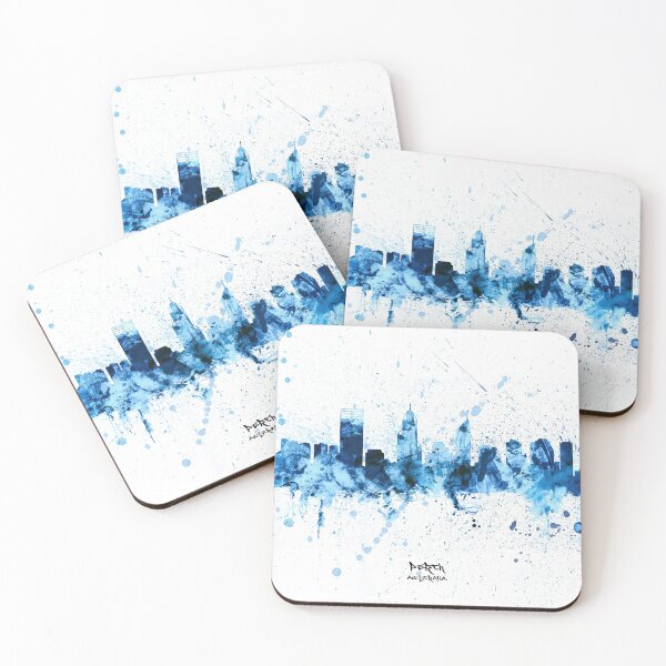 Item preview, Perth Australia Skyline designed and sold by ArtPrints.