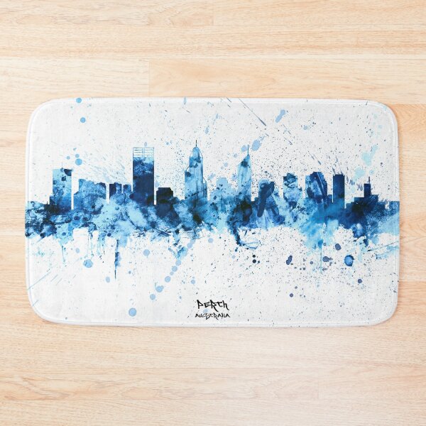 Artikelvorschau, Perth Australia Skyline entworfen und verkauft von ArtPrints.