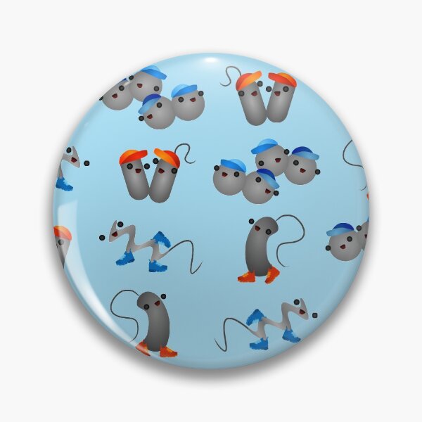 Item preview, Bacteria buddies in blue designed and sold by Midna.