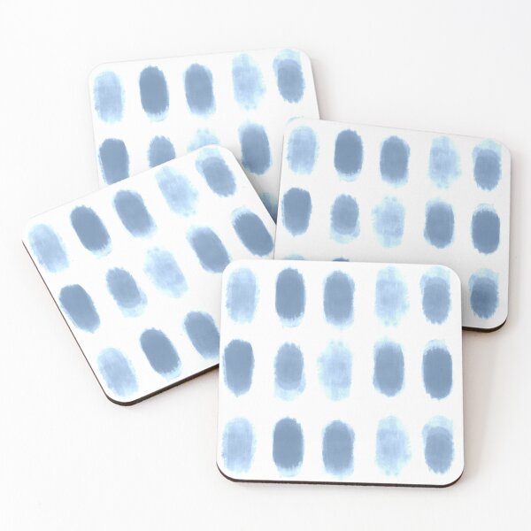 Item preview, Blue Watercolor Paint Spots designed and sold by Aryeh Studio.