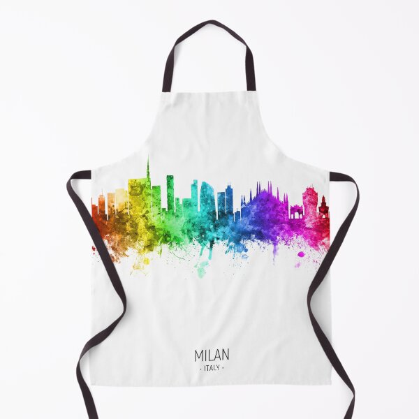 Item preview, Milan Italy Skyline designed and sold by ArtPrints.