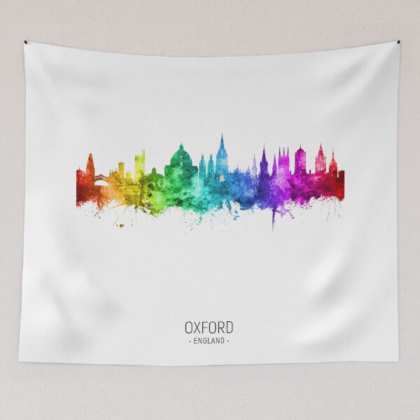 Item preview, Oxford England Skyline designed and sold by ArtPrints.