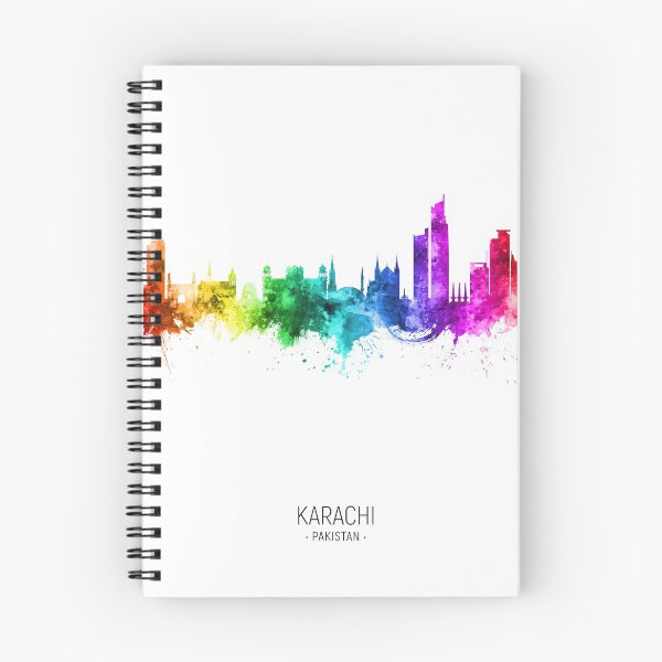 Item preview, Karachi Pakistan Skyline designed and sold by ArtPrints.