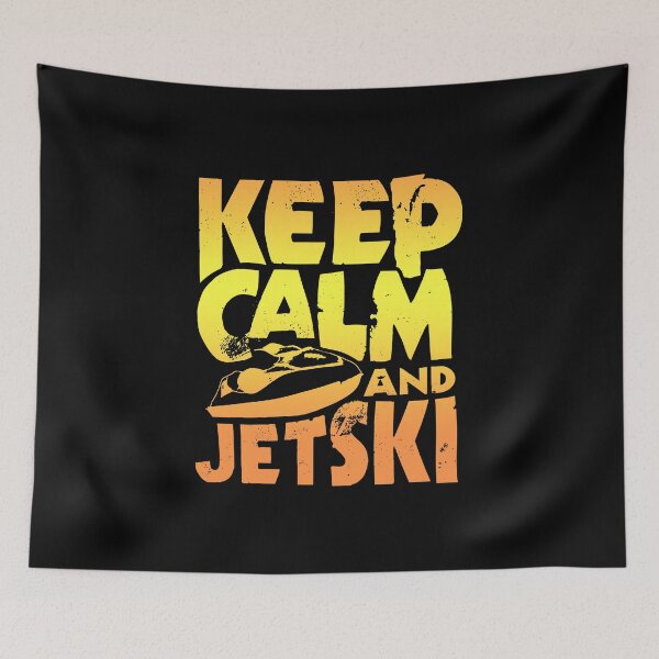 Item preview, Keep calm and jet-ski designed and sold by mederDESIGNS.
