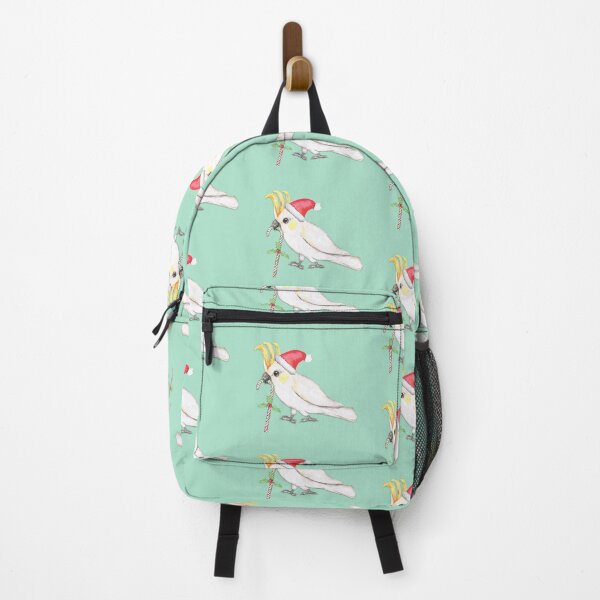 Item preview, Sulphur crested cockatoo Christmas style designed and sold by Bwiselizzy.