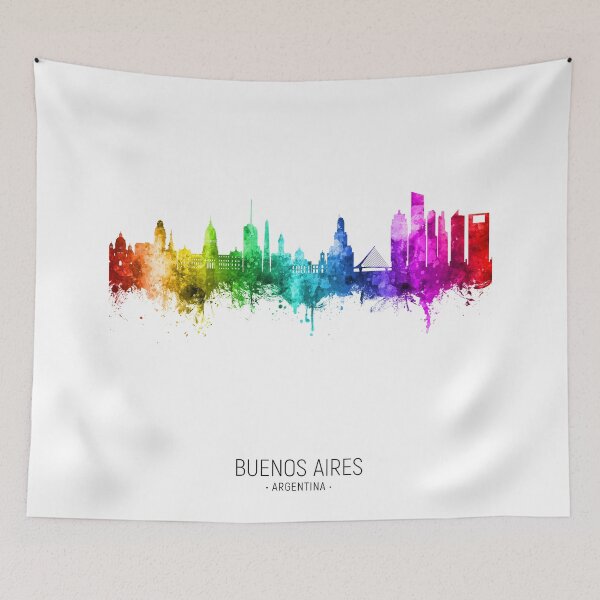 Item preview, Buenos Aires Argentina Skyline designed and sold by ArtPrints.