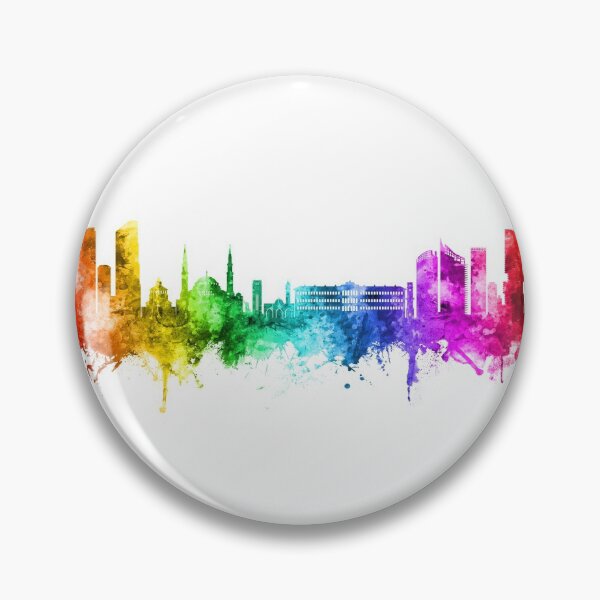 Item preview, Beirut Lebanon Skyline designed and sold by ArtPrints.