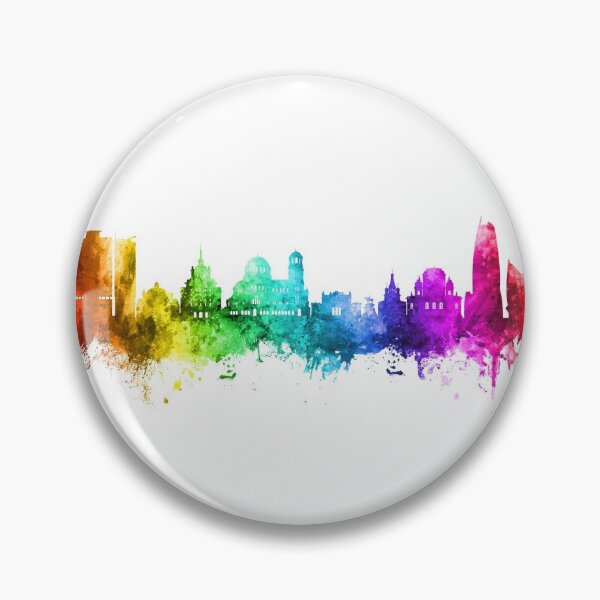 Item preview, Sofia Bulgaria Skyline designed and sold by ArtPrints.