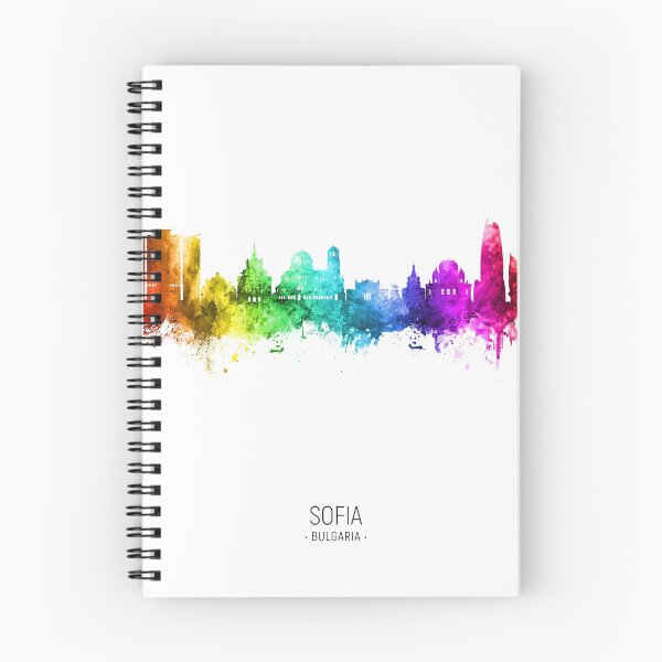 Item preview, Sofia Bulgaria Skyline designed and sold by ArtPrints.