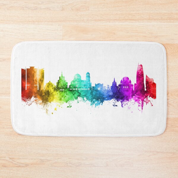 Item preview, Sofia Bulgaria Skyline designed and sold by ArtPrints.
