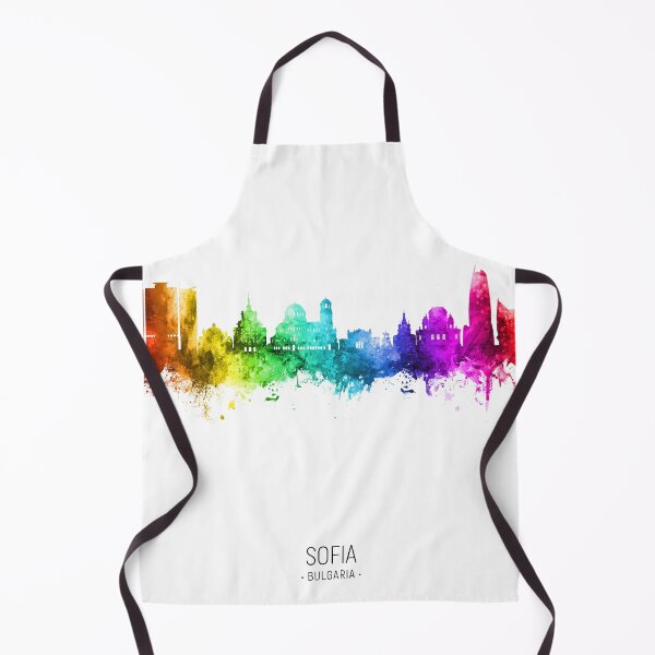 Item preview, Sofia Bulgaria Skyline designed and sold by ArtPrints.