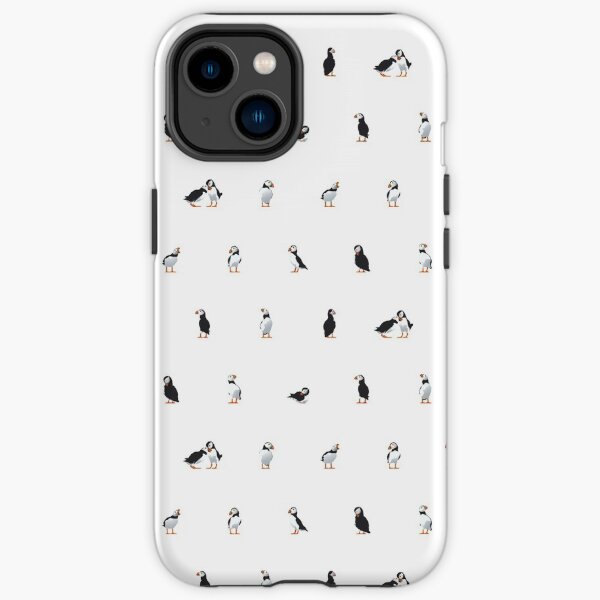 Puffin Pattern iPhone Tough Case