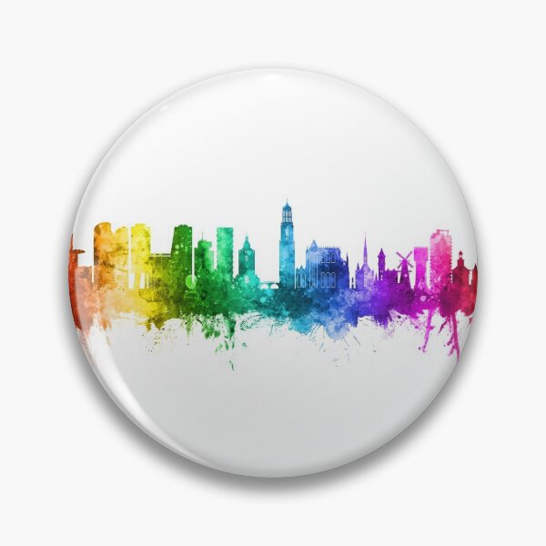Item preview, Utrecht The Netherlands Skyline designed and sold by ArtPrints.