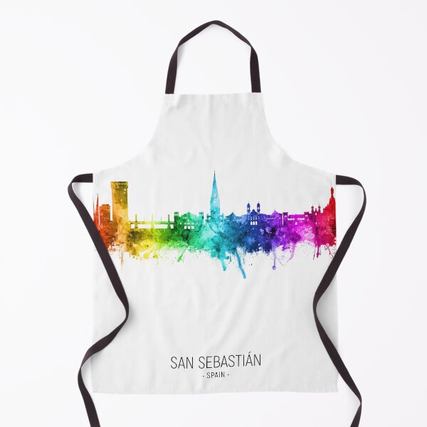 Item preview, San Sebastian Spain Skyline designed and sold by ArtPrints.