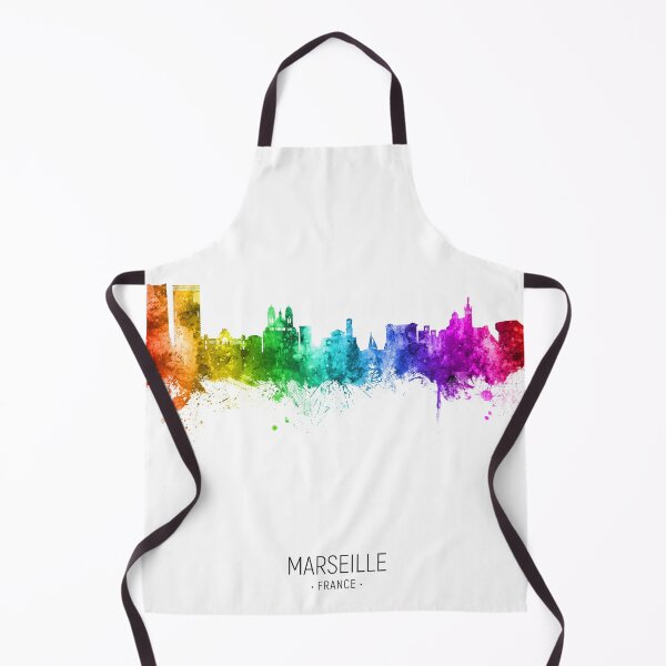Item preview, Marseille France Skyline designed and sold by ArtPrints.