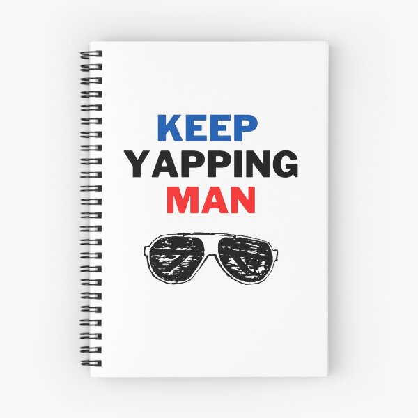 Item preview, Keep Yapping Man Glasses designed and sold by LuckyKermit.