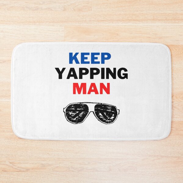 Item preview, Keep Yapping Man Glasses designed and sold by LuckyKermit.