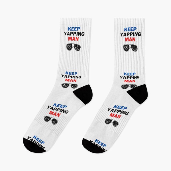 Item preview, Keep Yapping Man Glasses designed and sold by LuckyKermit.