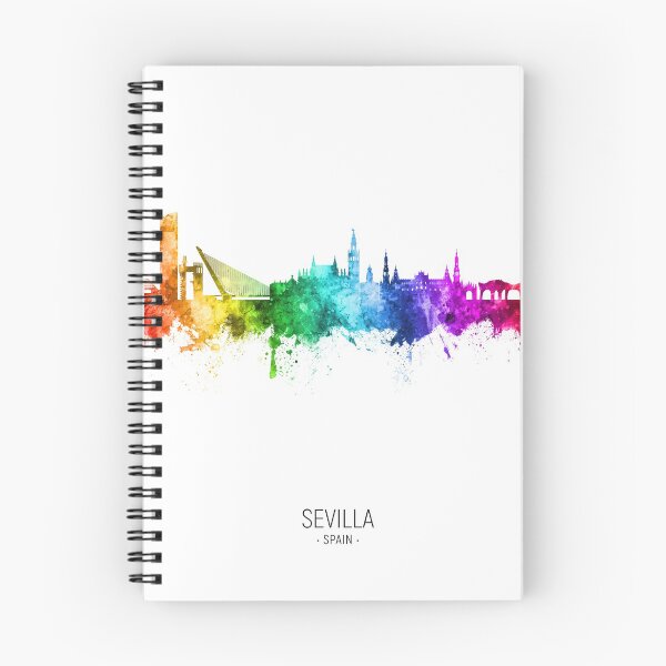 Item preview, Sevilla Spain Skyline designed and sold by ArtPrints.