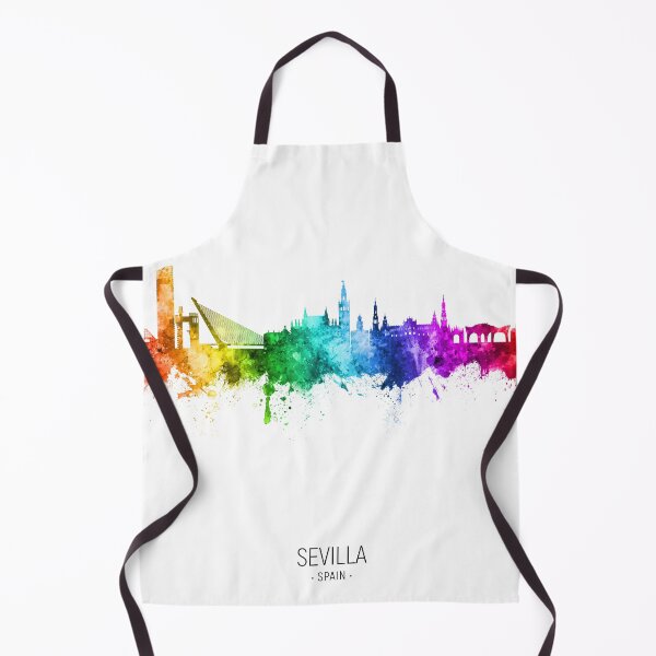 Item preview, Sevilla Spain Skyline designed and sold by ArtPrints.