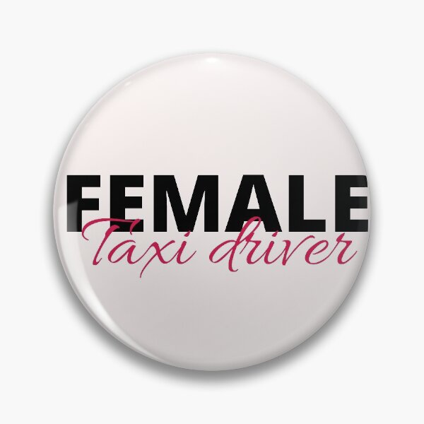 Item preview, Female taxi driver designed and sold by crikz.
