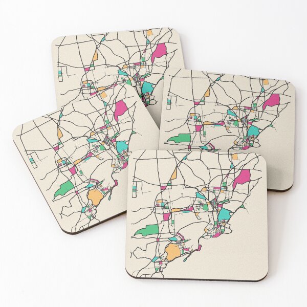 Item preview, Qingdao, China Street Map designed and sold by A Deniz Akerman.