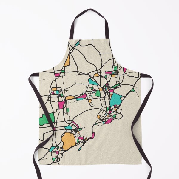 Item preview, Qingdao, China Street Map designed and sold by A Deniz Akerman.