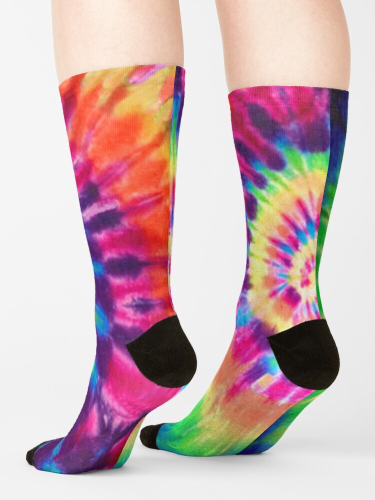 Alternate view of Tie Dye Multi / Rainbow Socks