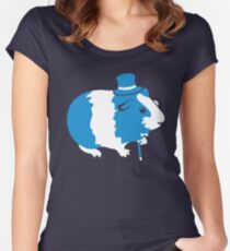 Sir Guinea Pig (Sir Critter) Women's Fitted Scoop T-Shirt