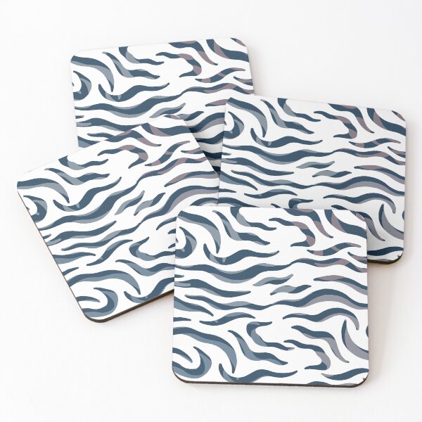 Item preview, Aminal print in blue  designed and sold by anna0711.