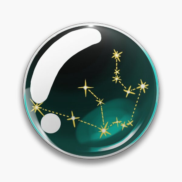 Item preview, Constellation Aquarius Crystal Ball Stars Zodiac Horoscope Astrology designed and sold by Mariuki Flow.