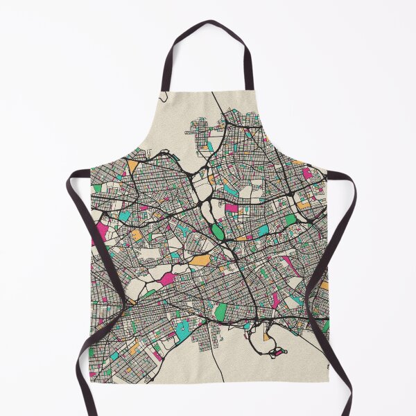 Item preview, Queens, New York Street Map designed and sold by A Deniz Akerman.