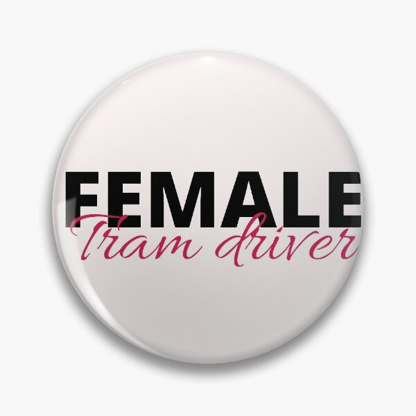 Item preview, Female tram driver designed and sold by crikz.