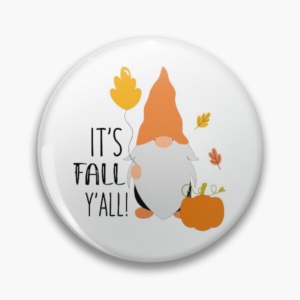 Item preview, It's Fall Y'all gnome Cute Autumn Illustration designed and sold by saadmery2020.
