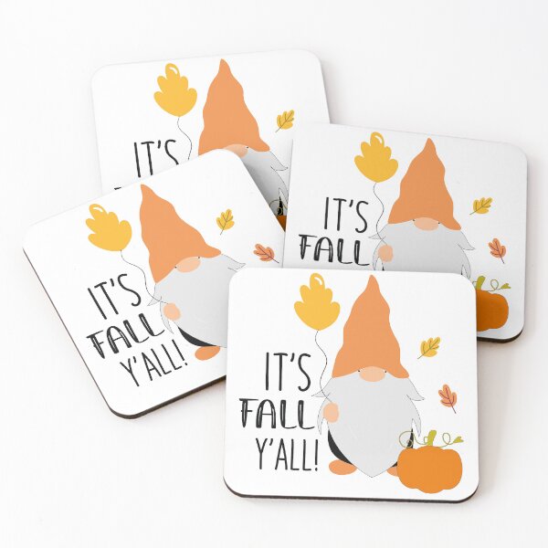 Item preview, It's Fall Y'all gnome Cute Autumn Illustration designed and sold by saadmery2020.