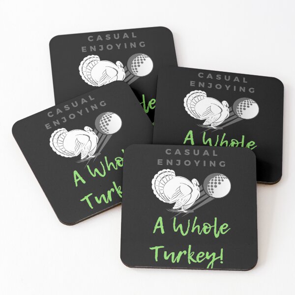 Item preview, A Whole Turkey Funny Golf designed and sold by hottest-tees.